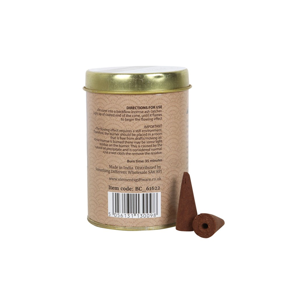 6 Tins of Elements Jasmine Jumbo Backflow Cones - Image 3