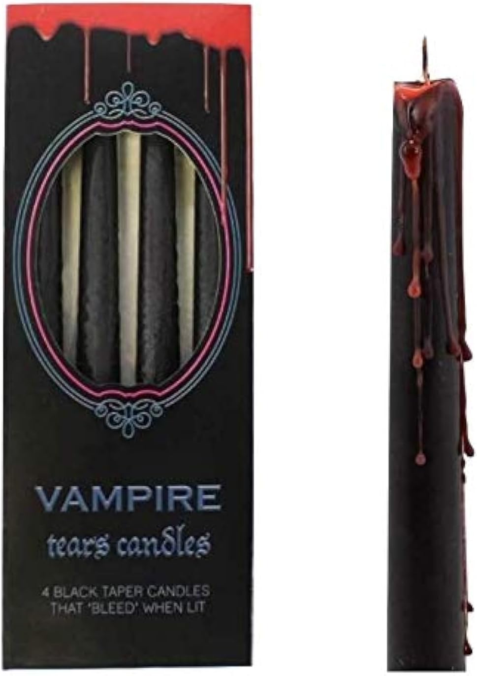 Vampire Tears Candles Pack of 4 , Candles Bleed When Lit