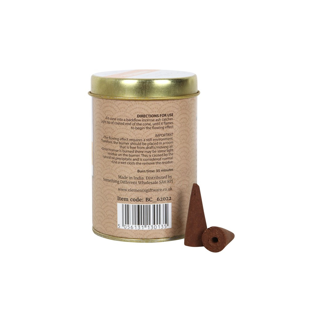 6 Tins of Elements Frankincense Jumbo Backflow Cones - Image 3